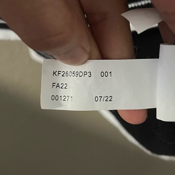 Michael Kors Men’s Black 1/4 Zip Sweater L | Classic Cotton Rib Knit Pullover - Picture 12 of 14